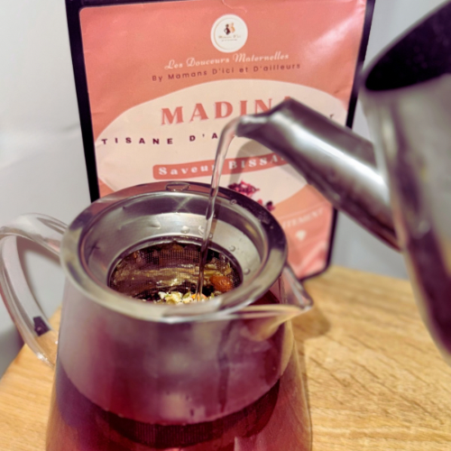 MADINA– Tisane d’Allaitement façon Bissap (hibiscus)
