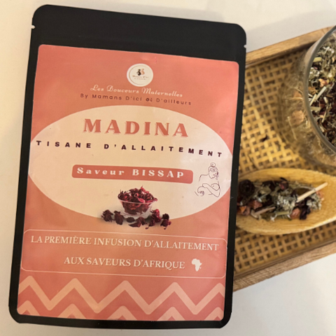 MADINA– Tisane d’Allaitement façon Bissap (hibiscus)
