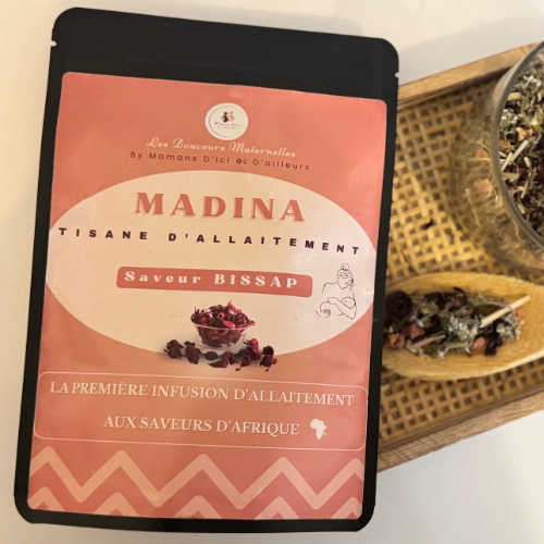 MADINA– Tisane d’Allaitement façon Bissap (hibiscus)