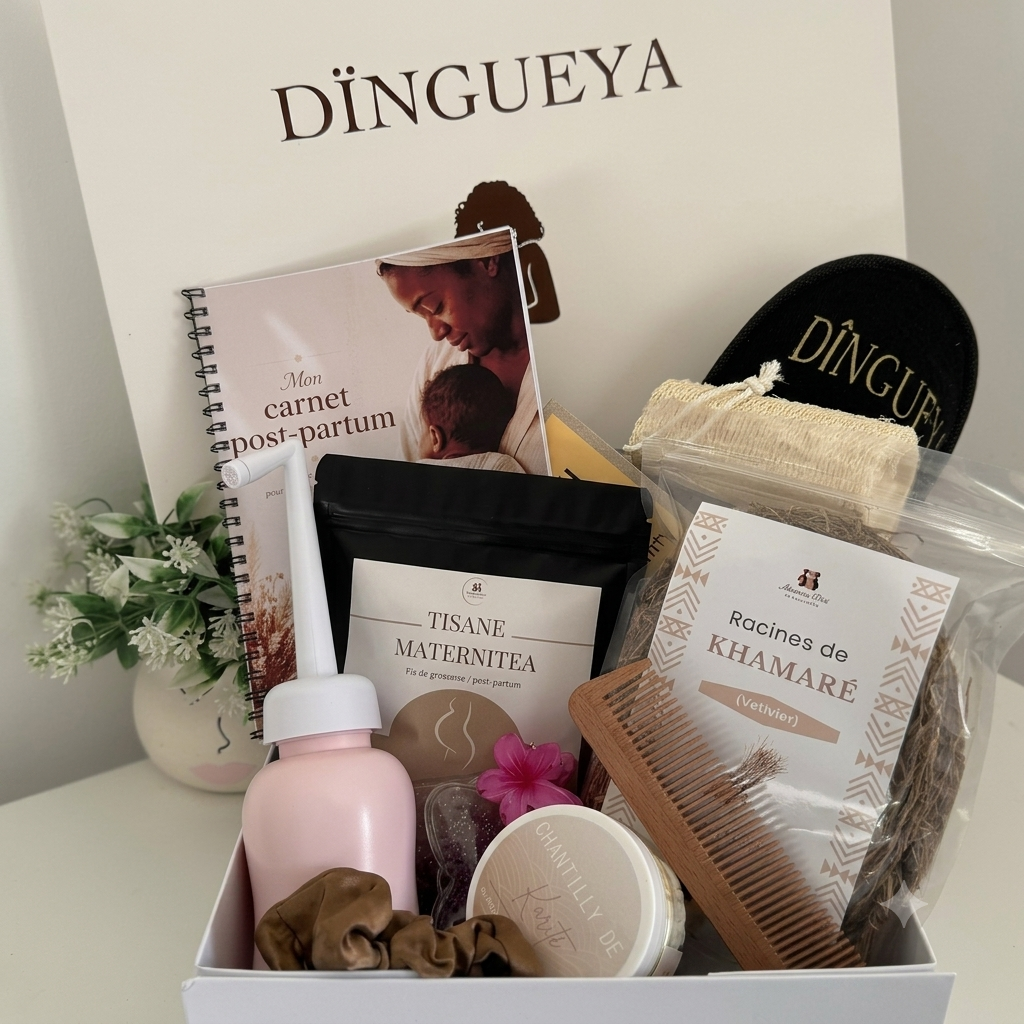 DÏNGUEYA — Le Coffret maternité & post-partum
