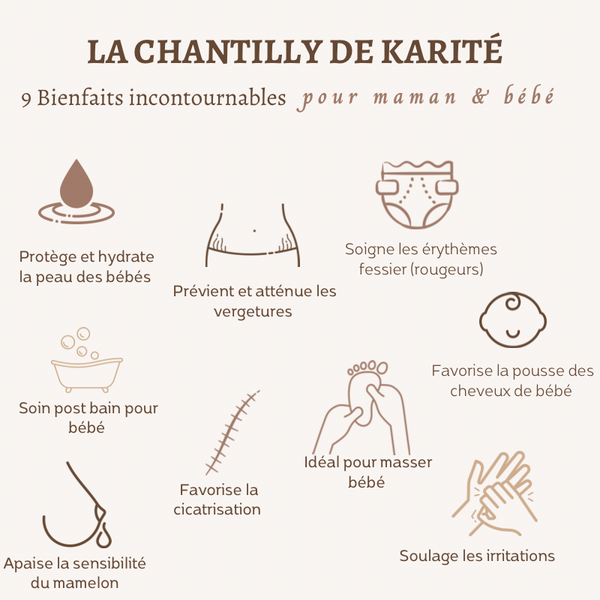 Chantilly de karité pour Maman & Bébé