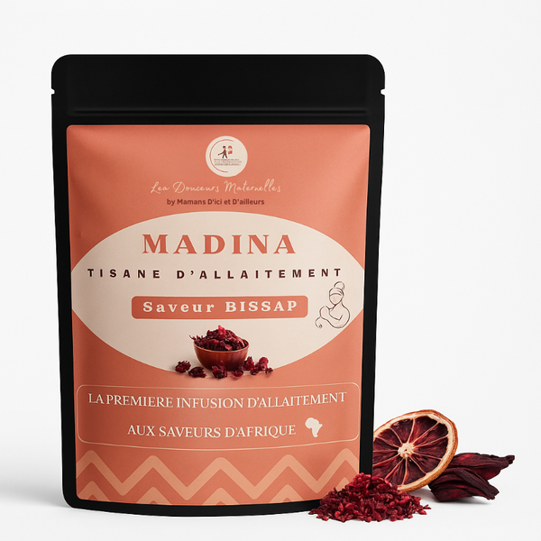 MADINA– Tisane d’Allaitement façon Bissap (hibiscus)